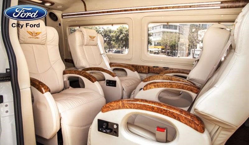 Ghế ngồi xoay lại với khoang cabin được thiết kế mới, rộng và to hơn - City Ford