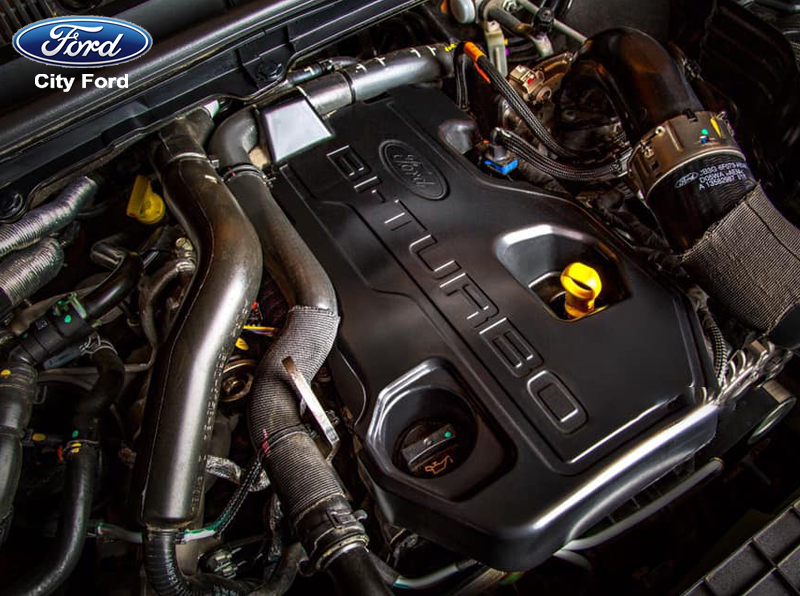 Động cơ bi-turbo được Ford trang bị cho cả Everest và Ranger 2019