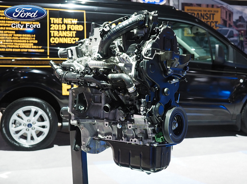 Ford Transit 2019 có động cơ Turbo Diesel 2,4L – TDCi