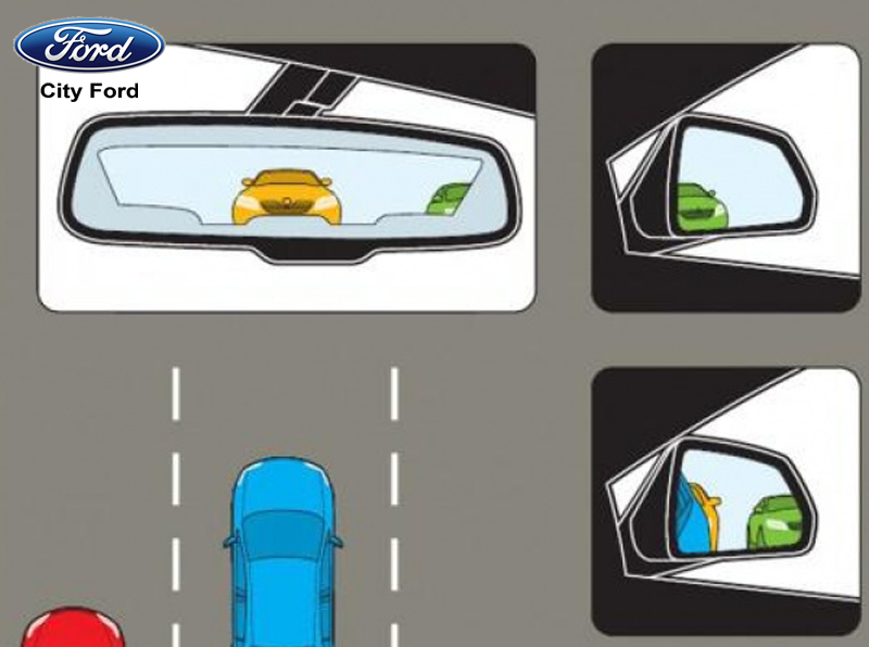 Điều chỉnh gương chiếu hậu tránh điểm mù để đảm bảo an toàn cho bạn