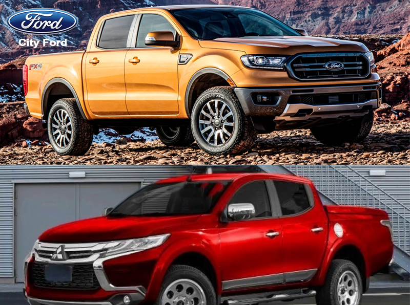 Ford Ranger 2019 2.0 và Triton 2019 – Ai hơn ai?